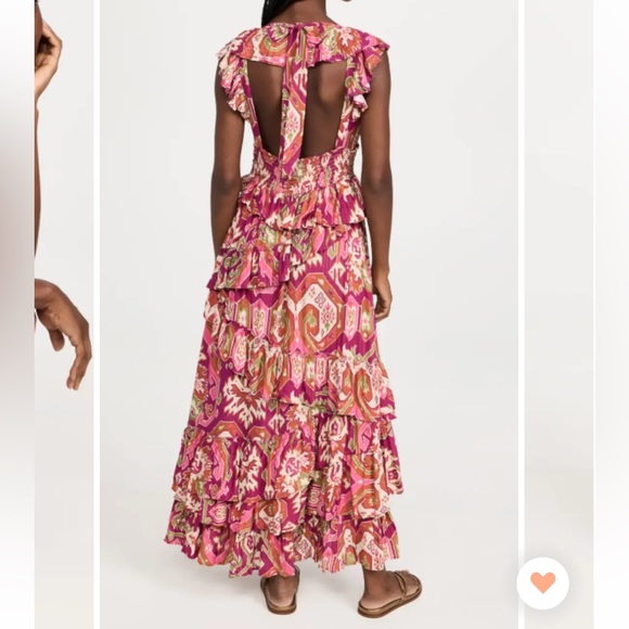 NWT Love The Label Salome Metallic Dress Size Large - Picture 8 of 14